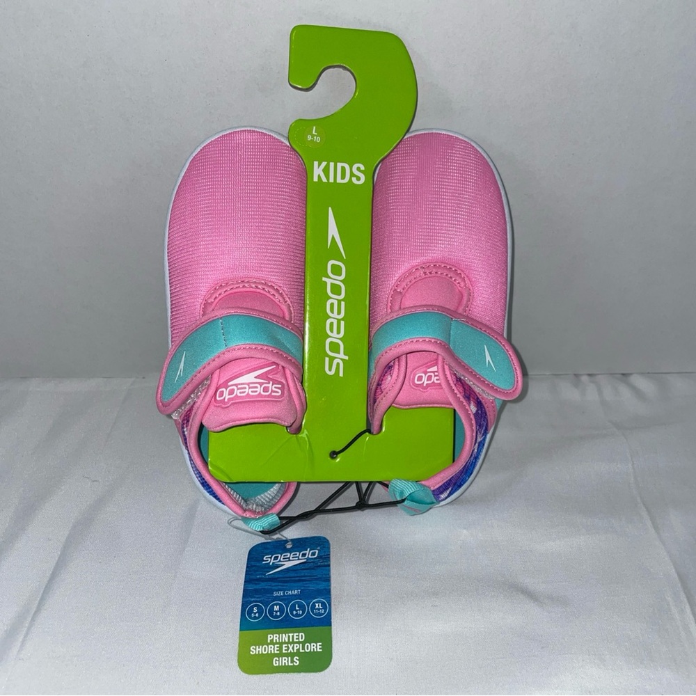 Speedo Pink‎ and Teal Kids Water Shoes